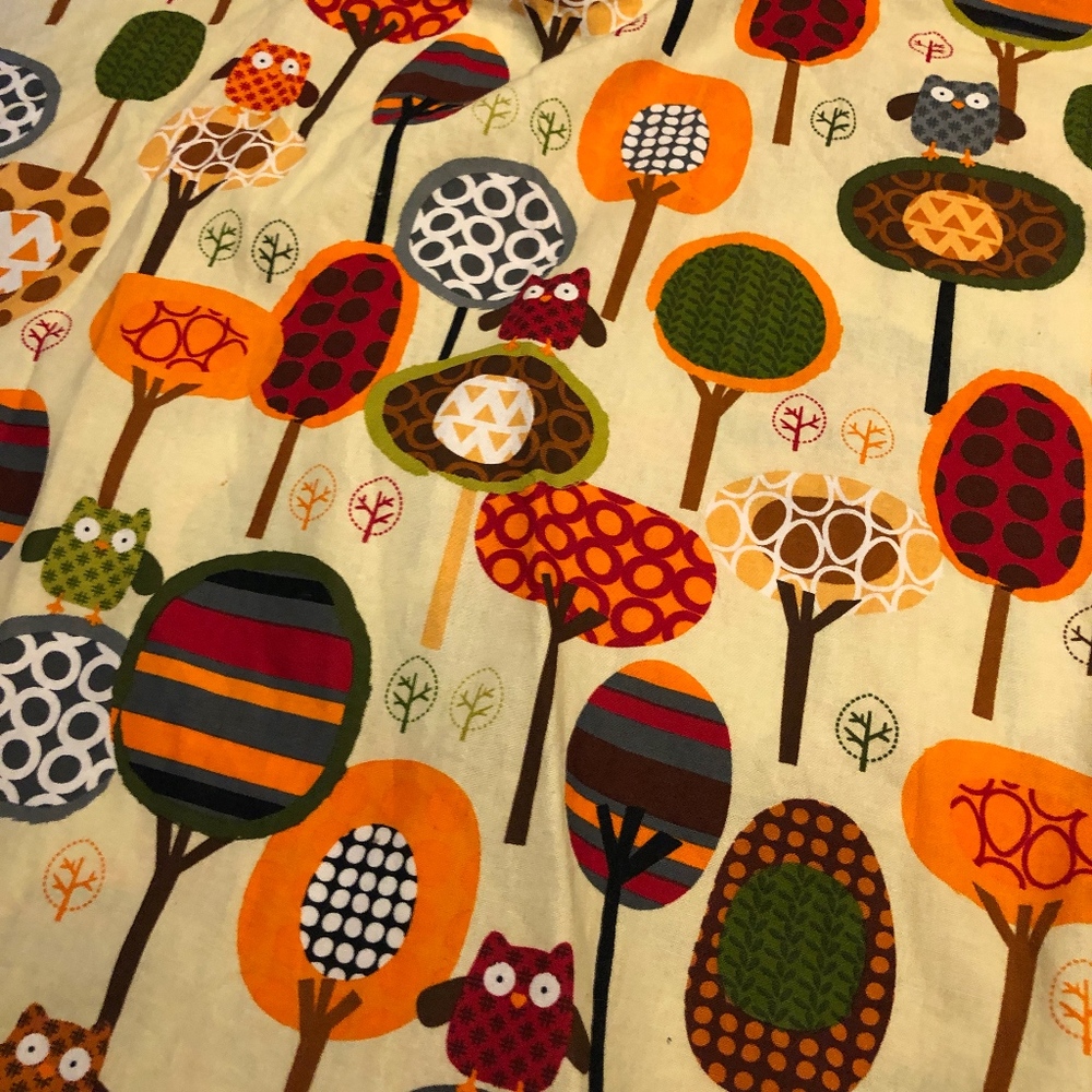 Retrolicious Modcloth Owl Forest Circle Skirt